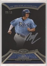 2013 Topps Tier One On the Rise Silver Ink 6/10 Wil Myers #ORA-WM2 Auto 0s3