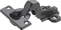 Hettich Topfscharnier Slideon Stahl Zum Aufschrauben Innenlegend Ø 35 Mm Schwarz