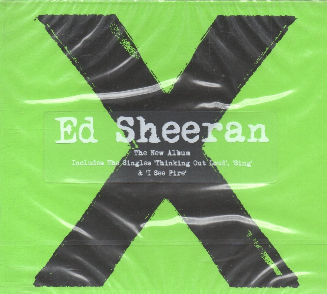 ED SHEERAN - X (Multiply) - CD Album *NEW & SEALED* *With Slipcover*