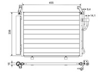 Valeo Kondensator Klimaanlage 812664 Aluminium FüR Hyundai I10 1 PA LPG