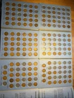 2x Partially Complete Wheat Penny Albums Incl 1909-P VDB