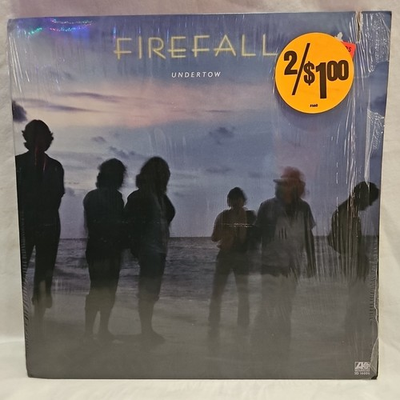 #ad Firefall Undertow LP in shrink Atlantic records $12.99