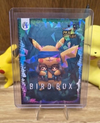 Pikachu Cosplay - Bird Box - Cracked Ice Holo - #1 - NM