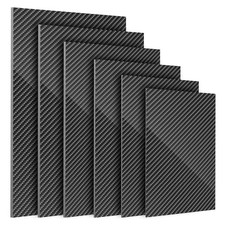 Kalolary Carbon Fiber Sheet 250 X 100 X 1 Mm 3k Real Carbon Fiber Board Plate C Kalolary Carbon Fiber Sheet 250 X 100 X 1 Mm 3k Real Carbon Fiber Board Plate C