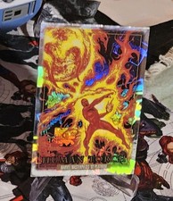 2024 Marvel Masterpieces '92 Platinum HOLOFOIL #31 Human Torch