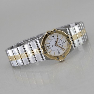 CHOPARD St. Moritz Ref. 8024 Quarz Ø 24 mm Stahl/Gold Top Zustand