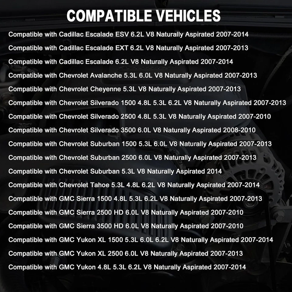 Air Intake Duct Tube Hose For 07-14 Chevy Avalanche Silverado Suburban 5.3L 6.0L Foto 3 de 4