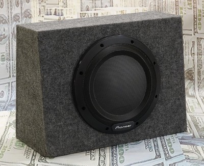 Pioneer   TS-WX1010A 10'' Active Sealed Subwoofer Built-in Amplifier  #60UM