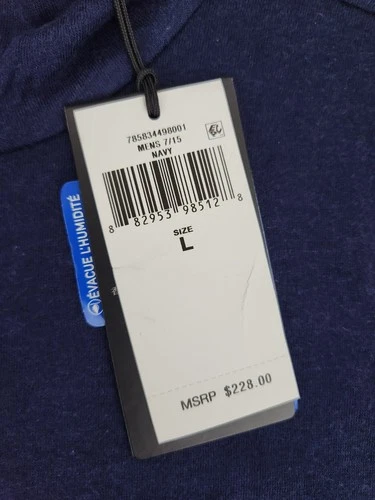 RLX Ralph Lauren Performance Full-Zip Jacket Navy Men's Size Large New image 6