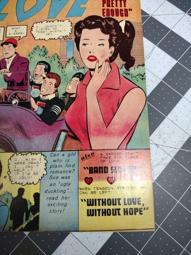 Charlton Comics Teen-Age LOVE #40 buone condizioni 1965 non ero abbastanza bello - Foto 5 di 13