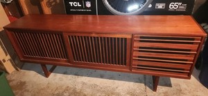 Kai Kristiansen Mid Century 60s Modern Danish Rosewood Credenza teakwood likely