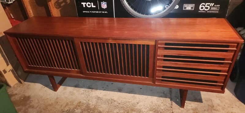 Kai Kristiansen Mid Century 60s Modern Danish Rosewood Credenza teakwood likely