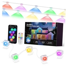 Permanent Christmas Lights Outdoor for House,100FT 60LED RGB (Red, Green, Blue)