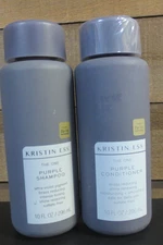 Kristin Ess Sulfate Free Purple Shampoo & Conditioner Set - 10 oz
