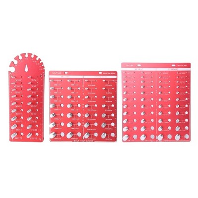Upgrades Nut & Bolt Thread Checker Thread Identification Board for Nut & Bolts