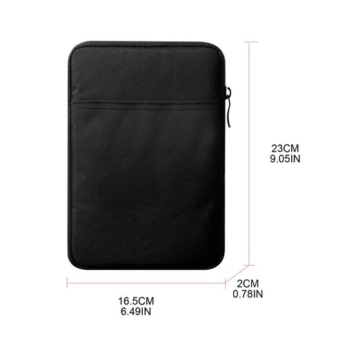 8 Inch Tablet Sleeve Bag, Polyester Pouch Cover for Case Fits iPadMini (6 Gen) - Picture 8 of 11