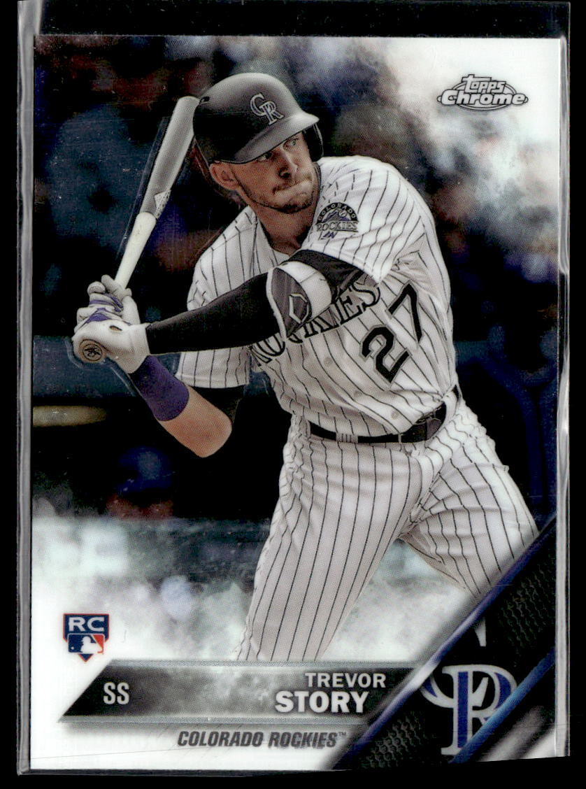 2016 Topps Chrome #45 Trevor Story RC
