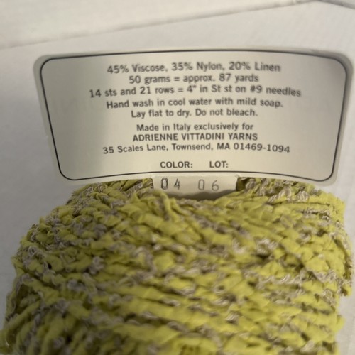 Mixed Lot of 7-Adrienne Vittadini Textured Yarn~Assorted Colors and Fiber Types - Picture 8 of 14