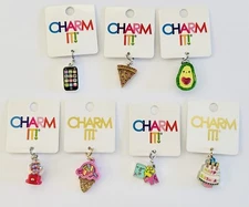 Charm It High IntenCity CHOOSE EACH Avocado Cake Pizza BFF Phone Bracelet Pull