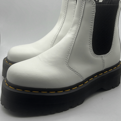 Dr. Martens 2976 Quad Platform Chelsea Leather Boot unisex Size 6W | 5men NWB - Picture 9 of 9
