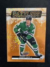 23-24 UD Series 1 Hockey Orange Dazzlers DZ-19 Roope Hintz