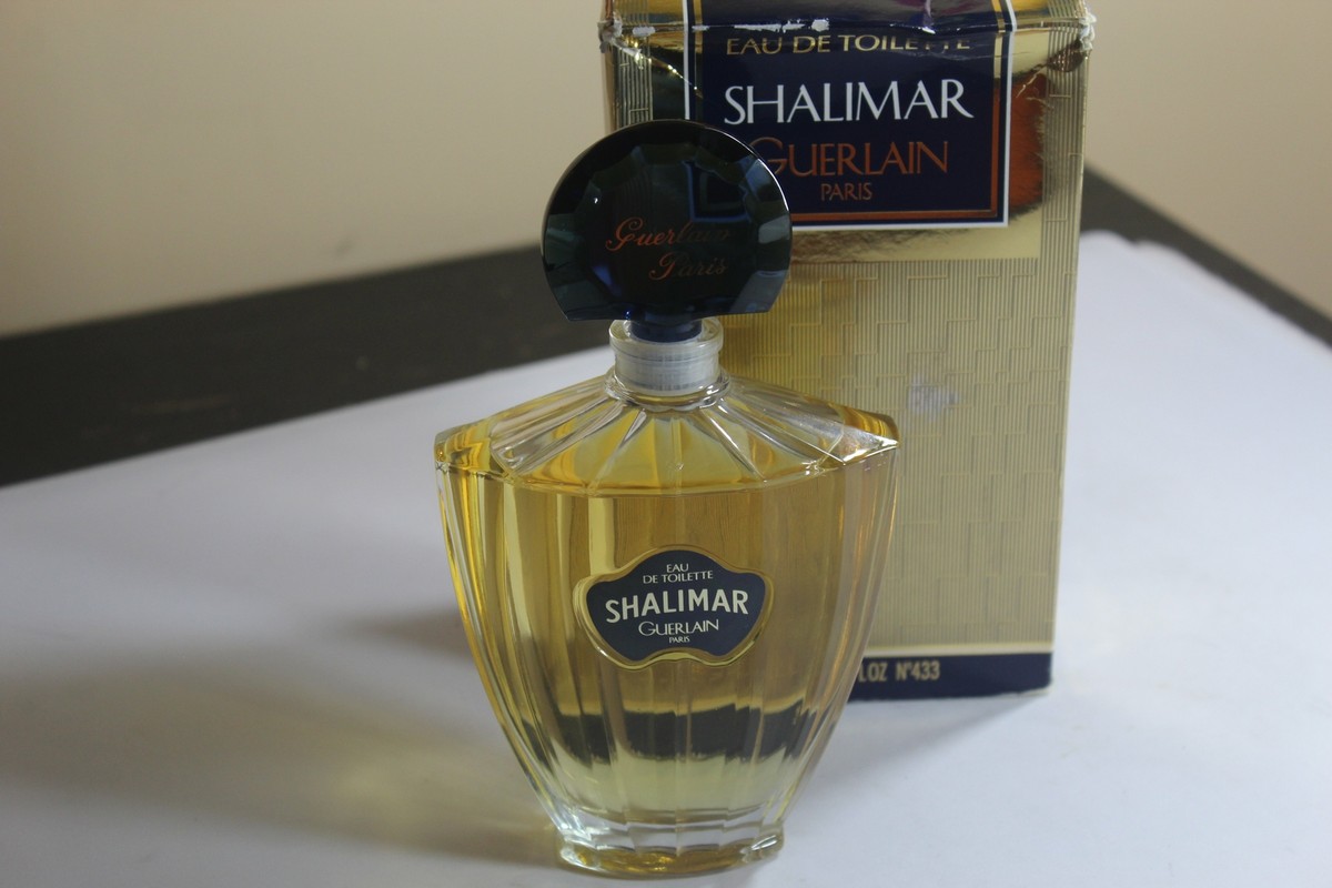 Vintage SHALIMAR by Guerlain Eau De Toilette Splash 6.8 Fl Vintage SHALIMAR by Guerlain Eau De Toilette Splash 6.8 Fl