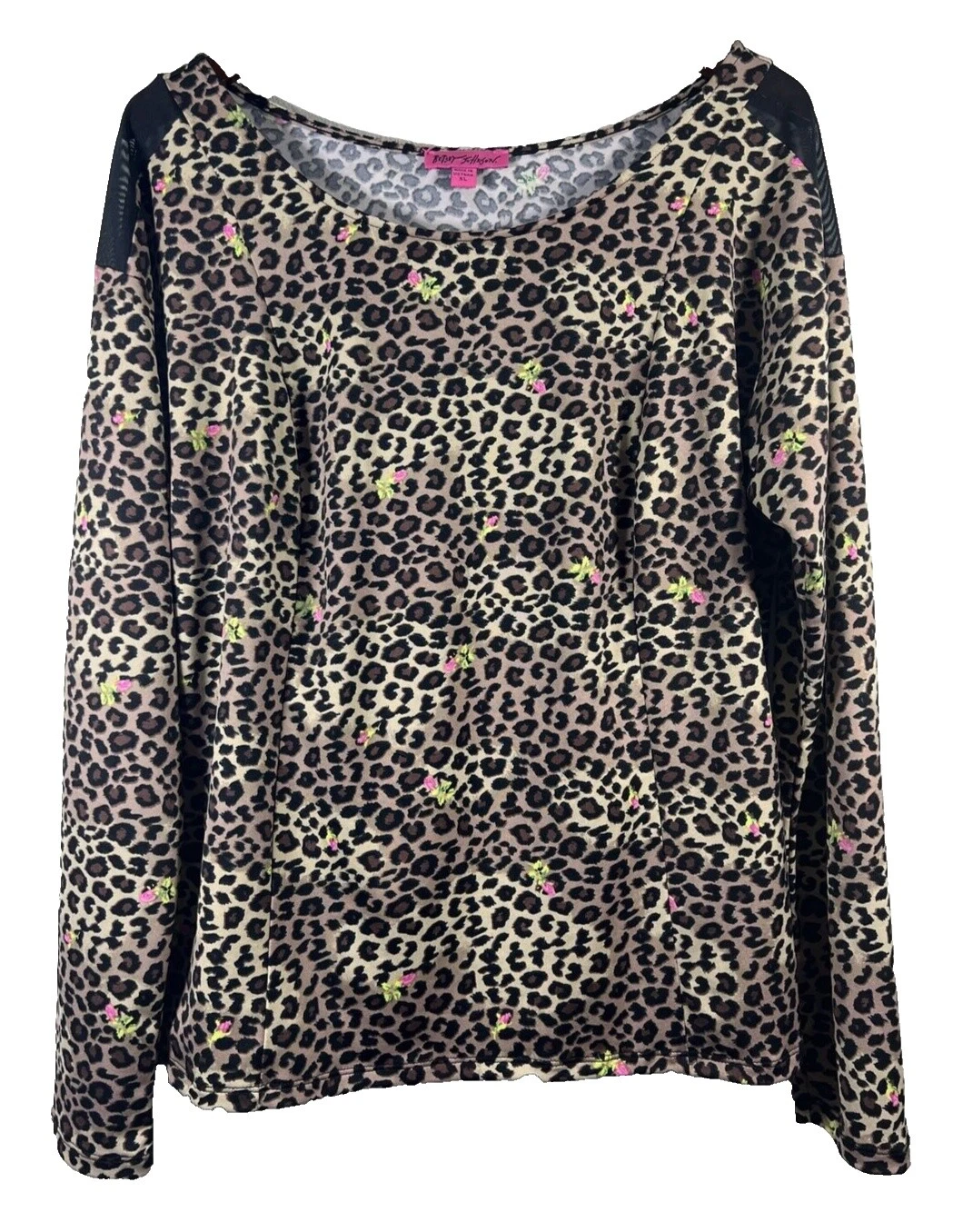 Топы для вечеринок Betsey Johnson/с коктейльным животным принтом для женщин