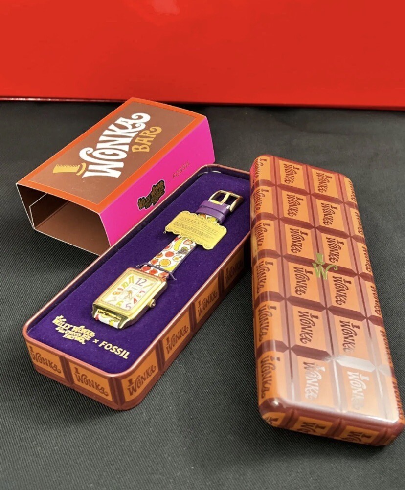 Authentic Willy Wonka™ x Fossil Limited Edition Two-Hand Authentic Willy Wonka™ x Fossil Limited Edition Two-Hand