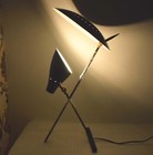 Designer Mid-Century Modern Table Lamp with Adjustable Head  Retro Atomic Style
