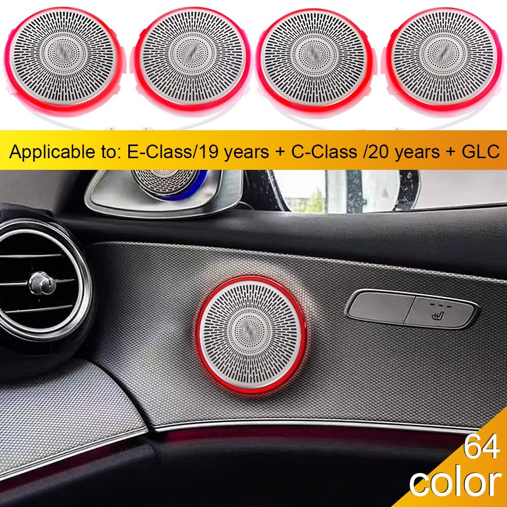 W205 w213 Dashboard Speaker Cover For Mercedes Benz C E S Class Ambient light
