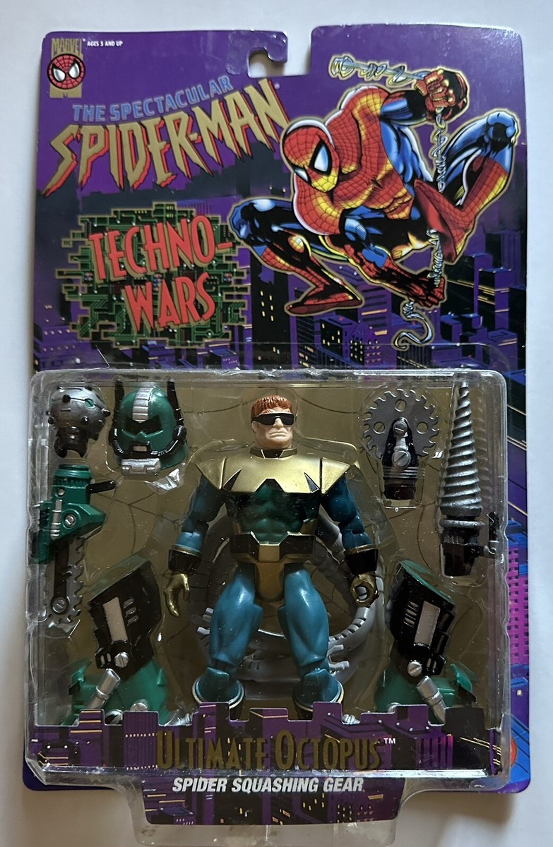 VINTAGE SPIDER-MAN TECHNO WARS ULTIMATE DOC OCK ACTION FIGURE