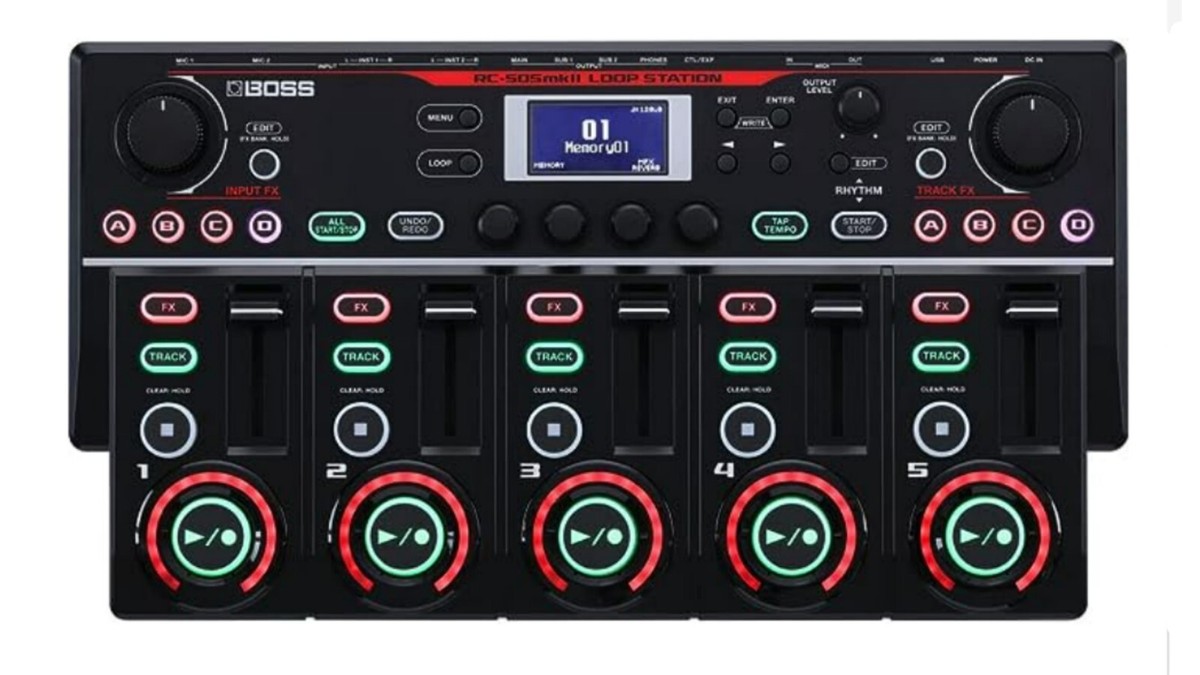 Boss RC-505 Tabletop Looper Station - RC505MK2 for Music