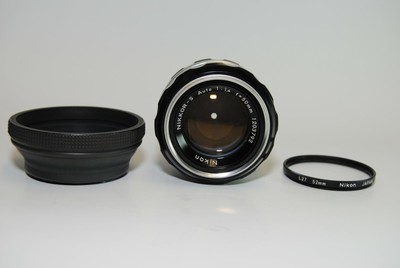 Nikon Nikkor S Auto 50mm F1 4 Non Ai Lens Ebay