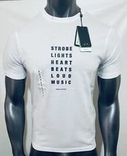 New Armani Exchange Men's Regular Fit Logo  Short Sleeve Shirt