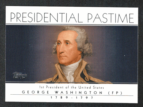 2004 Topps Series 2 Presidential Pastime Inserts #PP1-42 Finish Your Set, U Pick