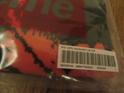 Supreme Big Cats Jacquard L/S Top Size Large Orange SS23 Supreme New York  2023