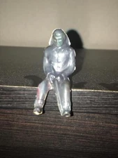 REL Wagon Rider In Gray Plastic.  Riding Shotgun.   1950s