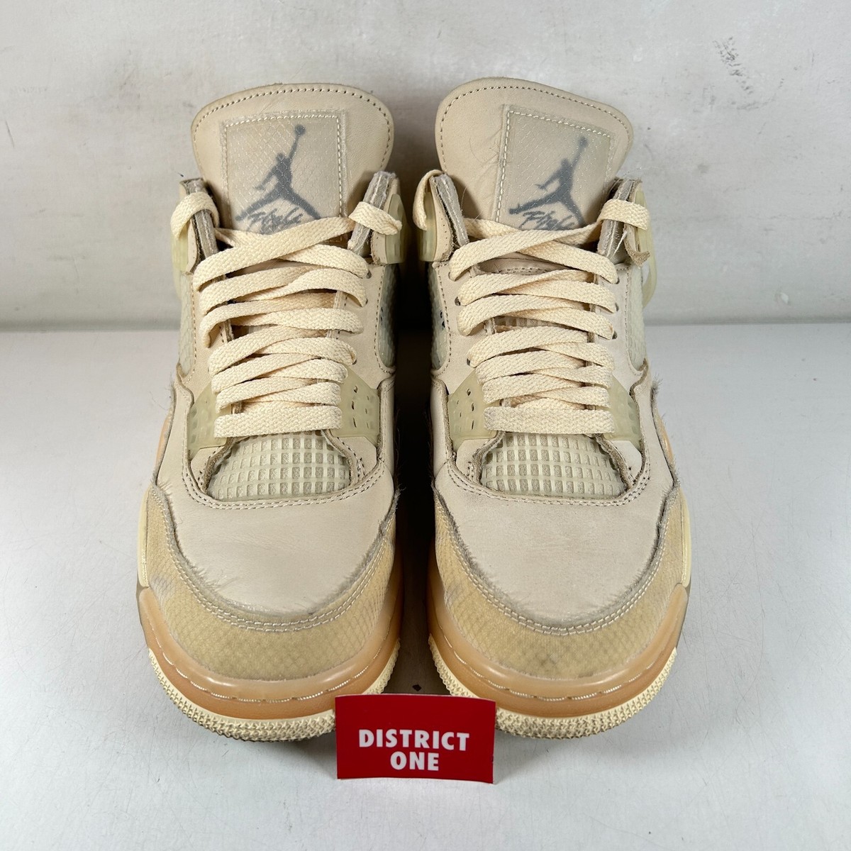 Off White x Wmns Air Jordan 4 Retro SP Sail - Size 9W / 7.5M Off White x Wmns Air Jordan 4 Retro SP Sail - Size 9W / 7.5M