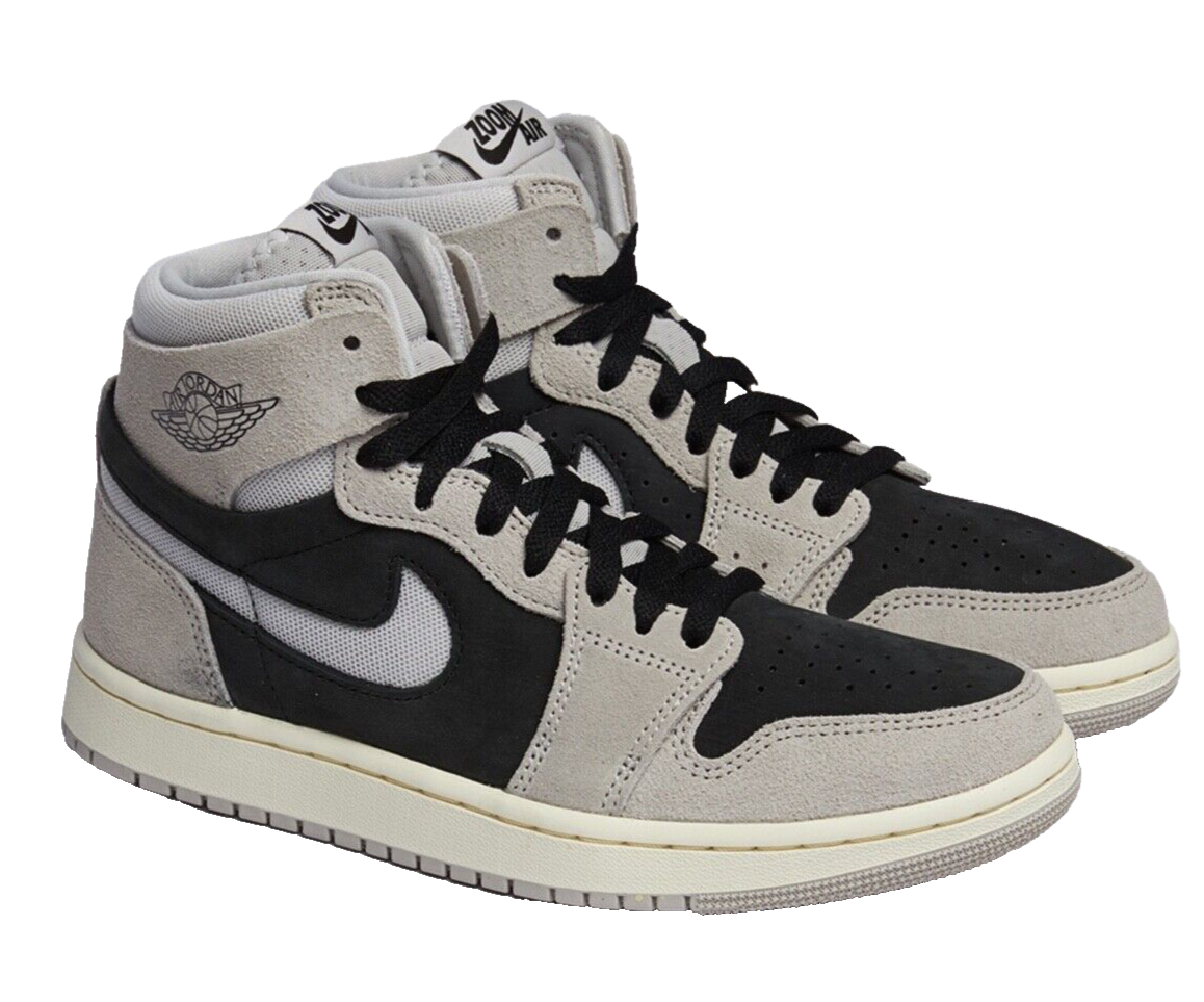 Nike Air Jordan One High Zoom Comfort Grey Retro Sneakers Top