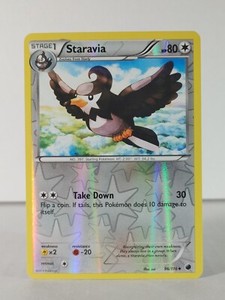 Staravia - BW Plasma Freeze - 96/116 - Reverse Holo - Uncommon - T