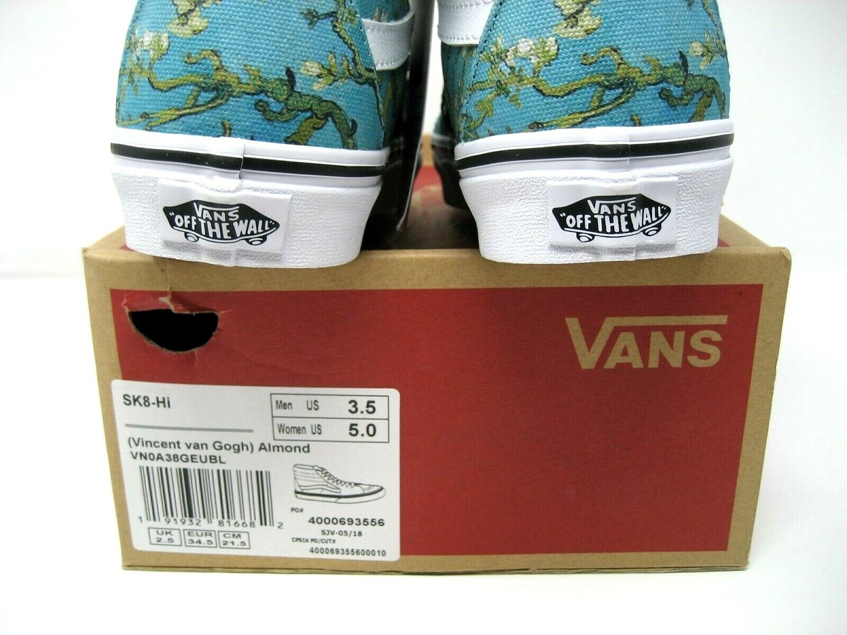 Vans Vincent Van Gogh Almond Blossom SK8-HI Limited Women's