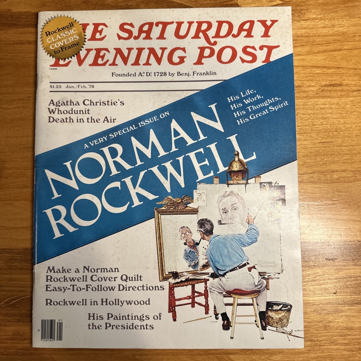 The Saturday Evening Post Special Norman Rockwell Issue Jan-Feb