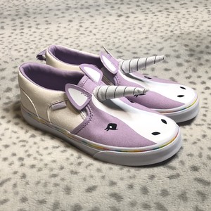 purple vans size 4