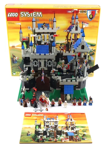 LEGO 6090 Castle Royal Knight's Castle With Box & Manual