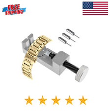 Metal Adjustable Watch Band Strap Bracelet Link Pin Remover Repair Tool Kit US