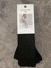 Mondor Black Legwarmers 24 Inches One Size New With Tags ☀️