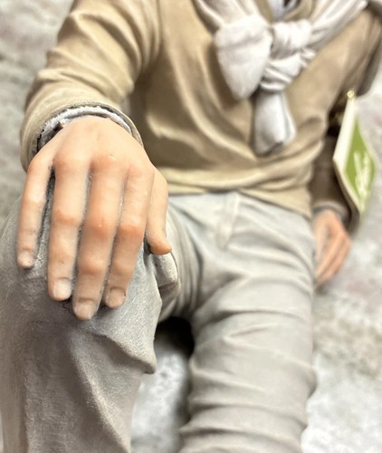 ELISA MONSERRAT RIBES Sculpture Figurine Modern Young Man in Love L34 MINT RARE - Picture 9 of 18
