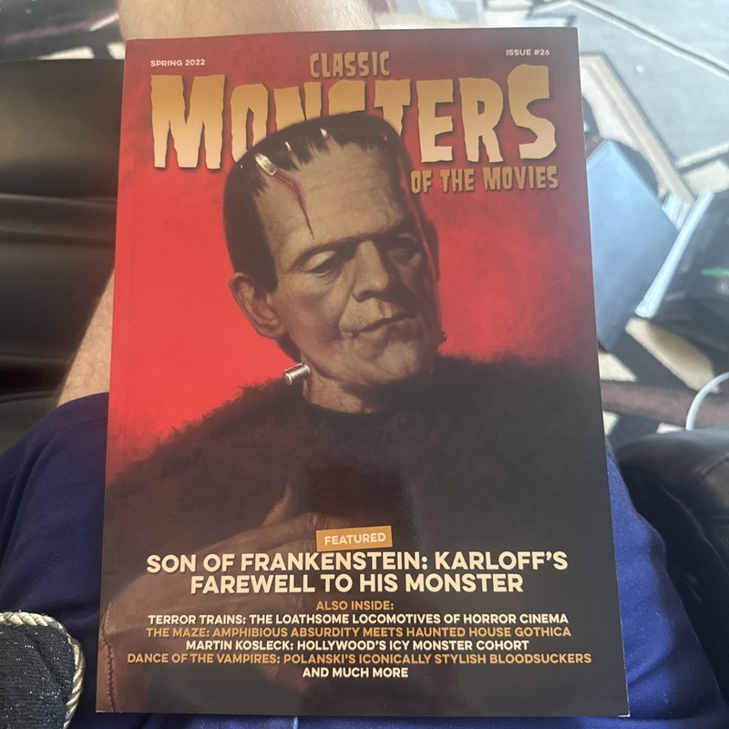 CLASSIC MONSTERS Magazine # 26 Son Of Frankenstein  BRAND NEW