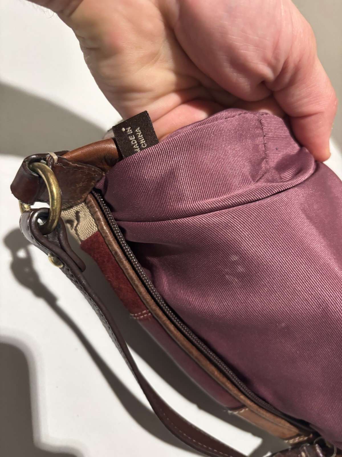 2007 Coach Patchwork Top Handle Pouch Mini Hobo H… - image 21