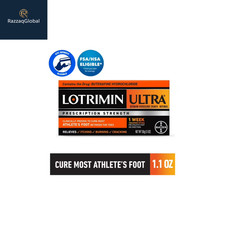 Lotrimin Ultra 1 Week Athlete's Foot Cream, Antifungal Cream, 30G Tube
